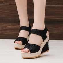 New Arrival Ladies Shoes Women Sandals Summer Open Toe Fish Head Fashion Platform High Heels Wedge Sandals Female Shoes Women - aliexpress.ma