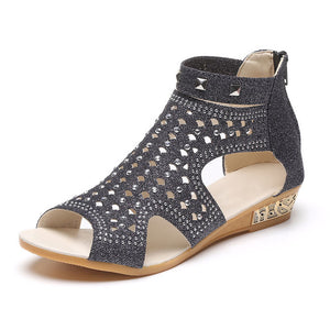 VTOTA Sandals Women Sandalia Feminina 2017 Casual Rome Summer Shoes Fashion Rivet Gladiator Sandals Women Sandalia Mujer B67 - aliexpress.ma