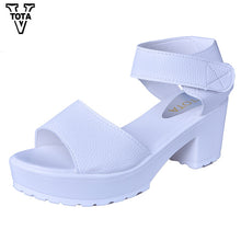 VTOTA Fashion Women Sandals Summer Shoes Wedges Open Toe Thick Heel Mujer Soft PU Women Platform Sandals High-Heeled Shoes Woman - aliexpress.ma