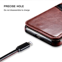 Vertical Flip Card Holder Leather Case For iPhone 6 6s 7 Plus Retro Cover Bag Wallet - aliexpress.ma