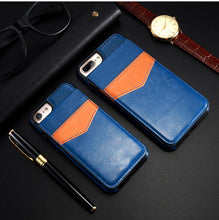 Vertical Flip Card Holder Leather Case For iPhone 6 6s 7 Plus Retro Cover Bag Wallet - aliexpress.ma