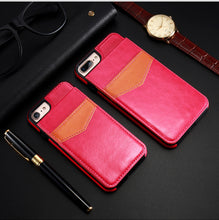 Vertical Flip Card Holder Leather Case For iPhone 6 6s 7 Plus Retro Cover Bag Wallet - aliexpress.ma