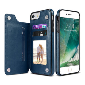 Wallet Case Card Holder Cover For iPhone X 10 8 7 6 6s Plus - aliexpress.ma