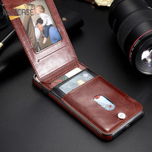 Vertical Flip Card Holder Leather Case For iPhone 6 6s 7 Plus Retro Cover Bag Wallet - aliexpress.ma