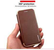 Leather Case Magnetic Flip Wallet for iphone 6 6s plus 7 7 plus 8 8 plus PU Leather Cover - aliexpress.ma