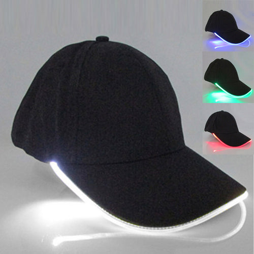 LED Light Baseball Cap Glow In Dark - aliexpress.ma