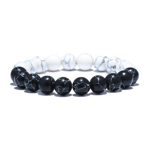 2 Style Minimalist Yingyang Natural Stone Beads Bracelet Mens Women Yoga Meditation Hand Braclet For Men Jewelry Accessories - aliexpress.ma
