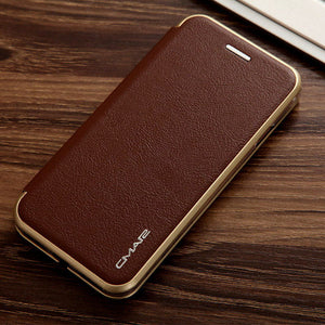 Leather Case Magnetic Flip Wallet for iphone 6 6s plus 7 7 plus 8 8 plus PU Leather Cover - aliexpress.ma
