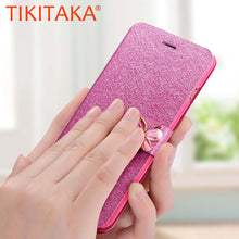i6 6s Case Leather bow knot Wallet Magnetic Flip Case For iPhone SE 6 6S Plus 7 7 Plus 8 8 Plus Bling Diamond Cases Coque fundas - aliexpress.ma
