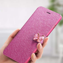 i6 6s Case Leather bow knot Wallet Magnetic Flip Case For iPhone SE 6 6S Plus 7 7 Plus 8 8 Plus Bling Diamond Cases Coque fundas - aliexpress.ma