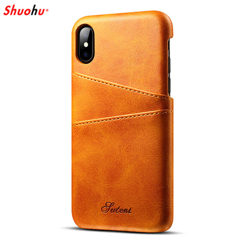 Luxury Phone Cases for iPhone X 8 Plus Case Leather Wallet Soft Shockproof Protective for iPhone 7 6 6s Plus - aliexpress.ma