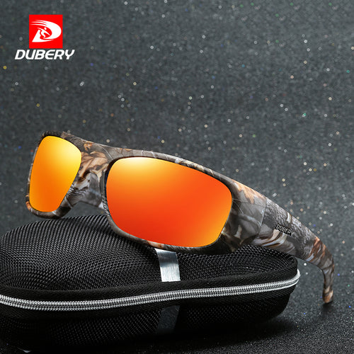 DUBERY Polarized Sunglasses Men's Aviator Driver Shades Male Sun Glasses For Men Night Vision Luxury Brand Designer Oculos - aliexpress.ma