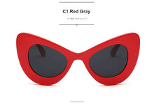 YOOSKE Kurt Cobain Glasses Women Cat Eye Sunglasses Clout Goggles Ladies Oversized Butterfly Sun Glasses Female UV400 - aliexpress.ma