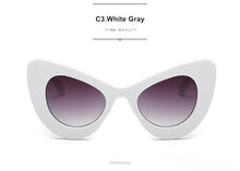 YOOSKE Kurt Cobain Glasses Women Cat Eye Sunglasses Clout Goggles Ladies Oversized Butterfly Sun Glasses Female UV400 - aliexpress.ma