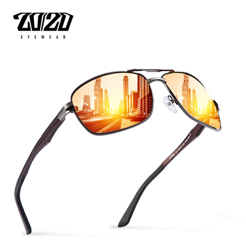 20/20 Brand Design New Aluminum Polarized Men Sunglasses Travel Driving Male Sun Glasses Classic Eyewear Gafas PT0882 - aliexpress.ma