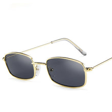 2018 New Small Rectangle Retro Sunglasses Men Brand Designer Red Metal Frame Clear Lens Sun Glasses Women Unisex UV400 - aliexpress.ma