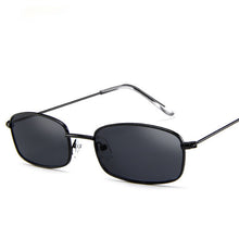 2018 New Small Rectangle Retro Sunglasses Men Brand Designer Red Metal Frame Clear Lens Sun Glasses Women Unisex UV400 - aliexpress.ma