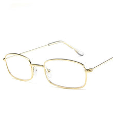 2018 New Small Rectangle Retro Sunglasses Men Brand Designer Red Metal Frame Clear Lens Sun Glasses Women Unisex UV400 - aliexpress.ma