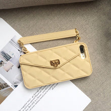 KASONPAI Luxury Fashion Soft Silicone Wallet Case For iPhone X 8 7 6S 6 Plus Card Slot Handbag Purse Phone Cover With Long Chain - aliexpress.ma