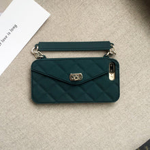 KASONPAI Luxury Fashion Soft Silicone Wallet Case For iPhone X 8 7 6S 6 Plus Card Slot Handbag Purse Phone Cover With Long Chain - aliexpress.ma