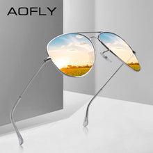 AOFLY BRAND DESIGN Pilot Polarized Sunglasses Men Women Metal Frame Male Sun Glasses Unisex Eyewear Gafas De Sol AF8090 - aliexpress.ma