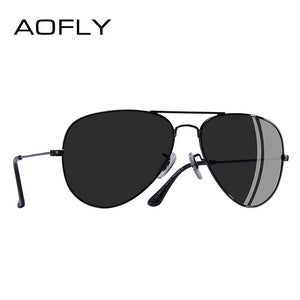AOFLY BRAND DESIGN Pilot Polarized Sunglasses Men Women Metal Frame Male Sun Glasses Unisex Eyewear Gafas De Sol AF8090 - aliexpress.ma