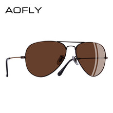 AOFLY BRAND DESIGN Pilot Polarized Sunglasses Men Women Metal Frame Male Sun Glasses Unisex Eyewear Gafas De Sol AF8090 - aliexpress.ma