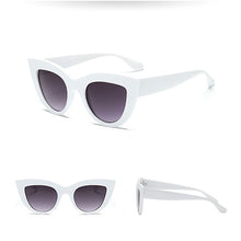 2018 New Women Cat Eye Sunglasses Matt Black Brand Designer Cat eyes Sun glasses For Female clout goggles UV400 - aliexpress.ma