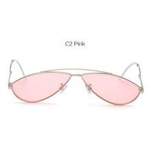 YOOSKE Cat Eye Sunglasses 2018 Women Vintage Small Metal Sun Glasses Ladies Oval Cateyes Glasses Men UV400 - aliexpress.ma