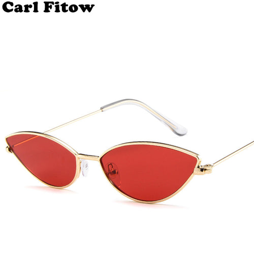 Cute Sexy Ladies Cat Eye Sunglasses Women Metal Frame 2018 Fashion Vintage Gradient Sun Glasses For Female UV400 Shades - aliexpress.ma