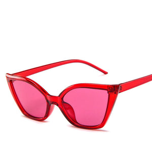 Sunglasses Women Cat Eye Luxury Brand Designer Sun Glasses 2018 Vintage Fashion Red ladies Sunglass UV400 gafas de sol - aliexpress.ma