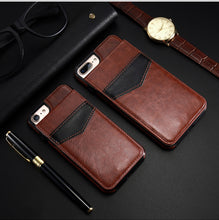 Vintage PU Leather Case For iPhone 6 6s 7 8 Plus Cover For Samsung Galaxy S8 S6 S7 Edge Card Slot Holder Wallet Fundas - aliexpress.ma