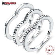 LZESHIN 100% 925 Sterling Silver Water Droplet Clear CZ Finger Rings for Women Wedding Engagement Rings Silver Jewelry Anillo - aliexpress.ma