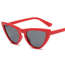 YOOSKE 2018 90s Cat Eye Sunglasses Women Mirror Trendy Cateye Sun Glasses for Ladies Black Pink Red Yellow Sunglasses UV400 - aliexpress.ma