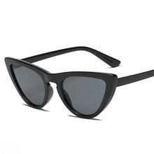 YOOSKE 2018 90s Cat Eye Sunglasses Women Mirror Trendy Cateye Sun Glasses for Ladies Black Pink Red Yellow Sunglasses UV400 - aliexpress.ma