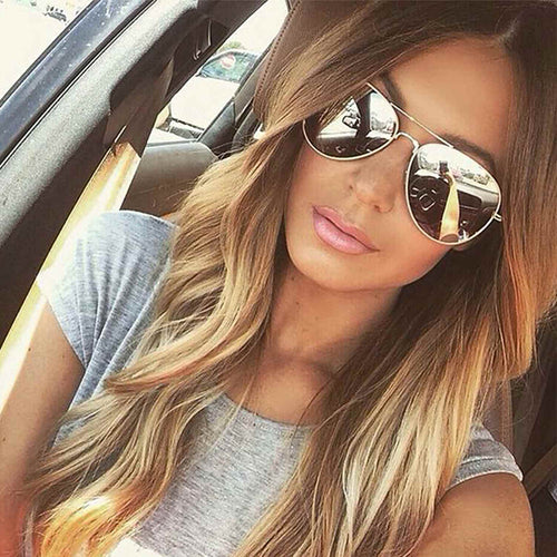 2018 Brand New Pilot Sunglasses for Women Men Driving Sun Glasses Female Aviator Oculos de sol Gafas Cases - aliexpress.ma