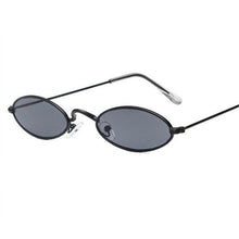 YOOSKE Small Oval Sunglasses Men Male Retro Metal Frame Yellow Red Vintage Tiny Round Skinny Sun Glasses for Women - aliexpress.ma