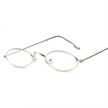 YOOSKE Small Oval Sunglasses Men Male Retro Metal Frame Yellow Red Vintage Tiny Round Skinny Sun Glasses for Women - aliexpress.ma