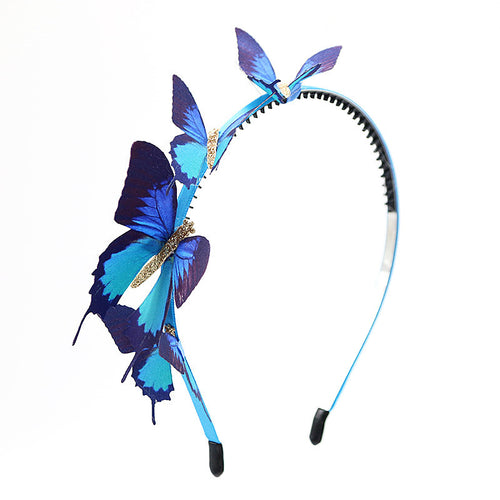 2018 new fashion Summer style stand butterfly hairband hair accessories girls headband - aliexpress.ma