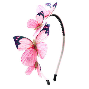 2018 new fashion Summer style stand butterfly hairband hair accessories girls headband - aliexpress.ma