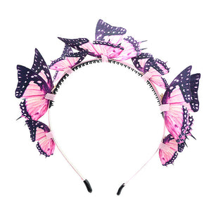 2018 new fashion Summer style stand butterfly hairband hair accessories girls headband - aliexpress.ma