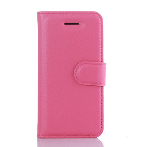 Luxury PU Leather Wallet Case Flip Cover for Apple iPhone X 8 7 6 6S Plus 5 5G 5S SE with Card Holder Stand Cases Covers - aliexpress.ma