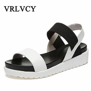 Summer Sandals For Women New Shoes Peep-toe Sandalias Flat Shoes Roman Sandals Shoes Woman Mujer Ladies Flip Flops Footwear - aliexpress.ma