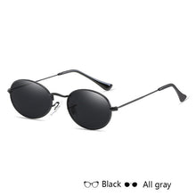 WISH CLUB Fashion Women Sunglasses Famous Oval Sun Glasses Luxury Brand Metal Round Rays Frames Black Small Cheap Eyewear Oculos - aliexpress.ma