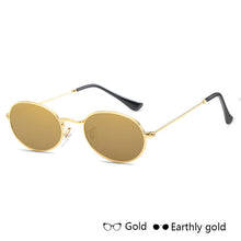 WISH CLUB Fashion Women Sunglasses Famous Oval Sun Glasses Luxury Brand Metal Round Rays Frames Black Small Cheap Eyewear Oculos - aliexpress.ma
