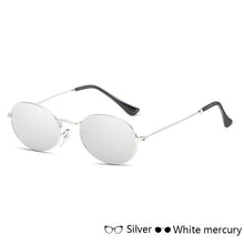 WISH CLUB Fashion Women Sunglasses Famous Oval Sun Glasses Luxury Brand Metal Round Rays Frames Black Small Cheap Eyewear Oculos - aliexpress.ma