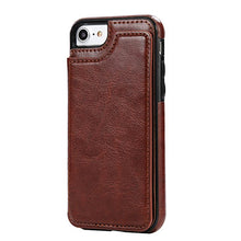 PU Leather Wallet Case For iPhone 6 6S 7 8 X Multi Card Holders - aliexpress.ma