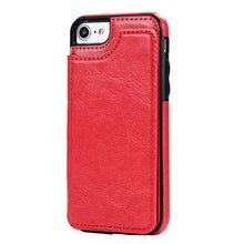 PU Leather Wallet Case For iPhone 6 6S 7 8 X Multi Card Holders - aliexpress.ma