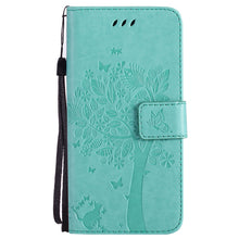 Tree Painted Retro Magnetic Wallet Flip Cover Case for iPhone X 8 7 6 6S Plus 5 5S SE 5SE PU Leather Stand Phone Cover Coque - aliexpress.ma