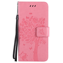 Tree Painted Retro Magnetic Wallet Flip Cover Case for iPhone X 8 7 6 6S Plus 5 5S SE 5SE PU Leather Stand Phone Cover Coque - aliexpress.ma